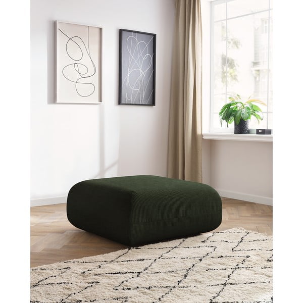 Zaļš velveta kāju soliņš Lecomte – Bobochic Paris-image-4