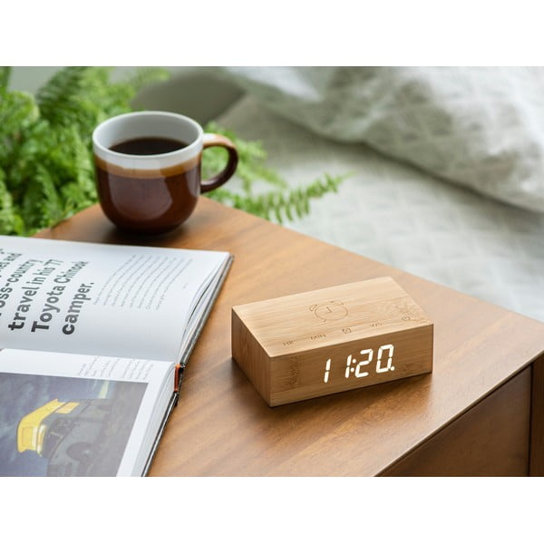 Digitāls modinātājpulkstenis Flip Click – Gingko-image-1