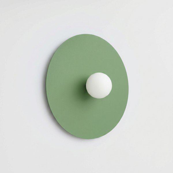 Salvijas zaļa metāla sienas lampa ø 50 cm AKE – Thoro-image-2