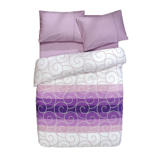 Gultas veļas un gultasveļas komplekts Holiday Violet, 200x220 cm