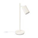 Krēmkrāsas galda lampa (augstums 43 cm) Gleam – Sollux