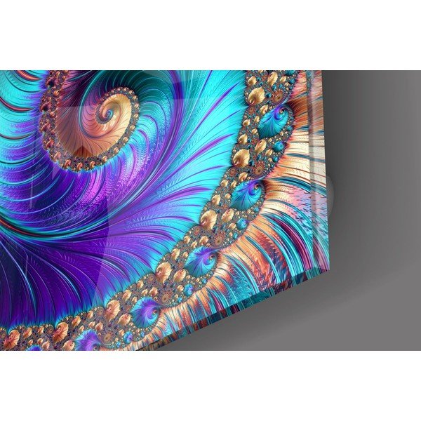 Stikla glezna Insigne Peacock-image-2