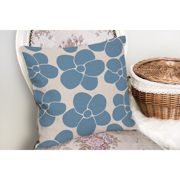 Spilvendrāna 43x43 cm Blue Meadow – Mila Home-image-1