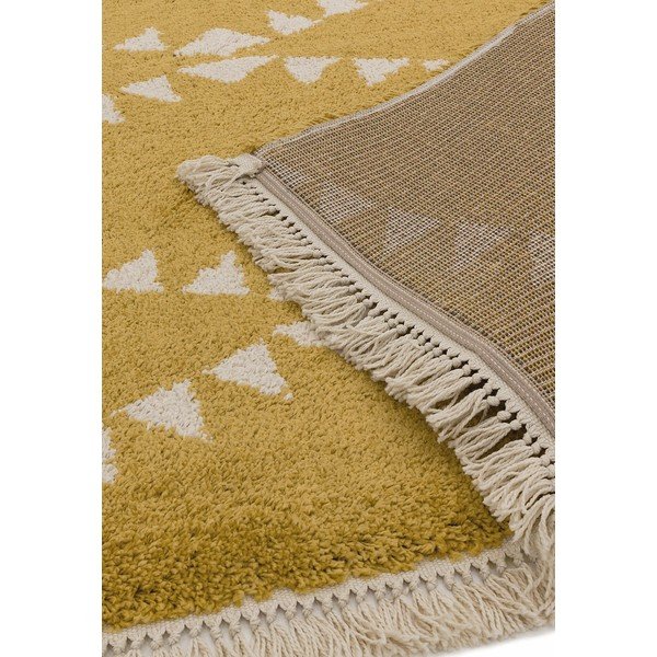 Sinepju dzeltens paklājs 200x290 cm Rocco – Asiatic Carpets-image-1