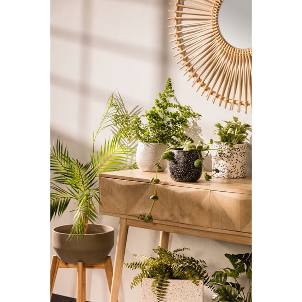 Balts puķu pods Kave Home Braydon-image-3