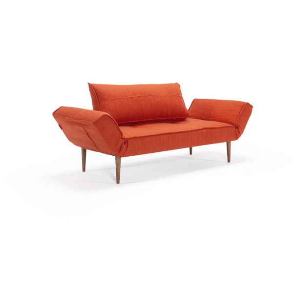 Inovācija Zeal Elegance Paprikas sarkanā krāsā atgāžamais atpūtas krēsls