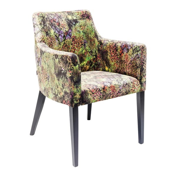 Krāsains krēsls ar roku balstiem Kare Design Tropical