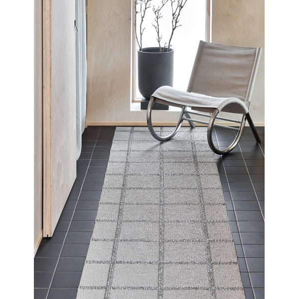 Pelēks iekštelpu un āra celiņa paklājs 70x300 cm Ada Grey – Pappelina-image-2