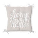 Sēdekļa spilvens ar kokvilnas maisījumu Minimalist Cushion Covers Home Sweet Home, 36 x 36 cm