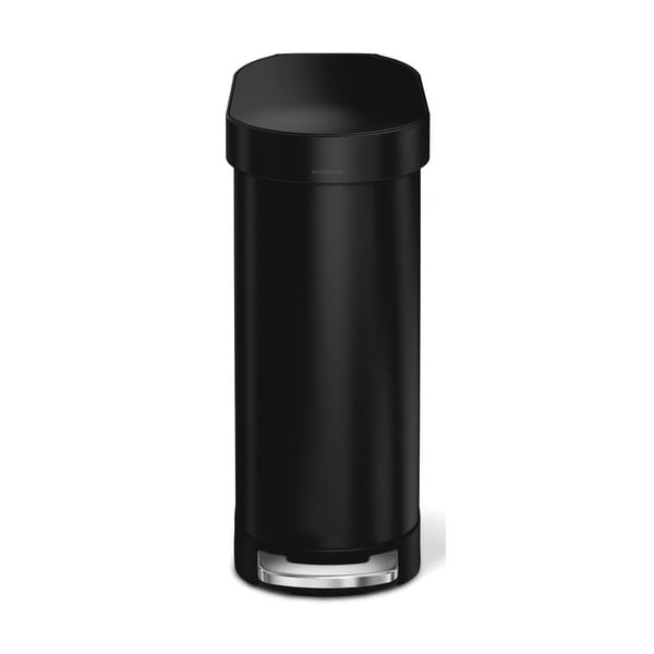 Tērauda atkritumu tvertne ar pedāli 45 l Slim – simplehuman-image-2