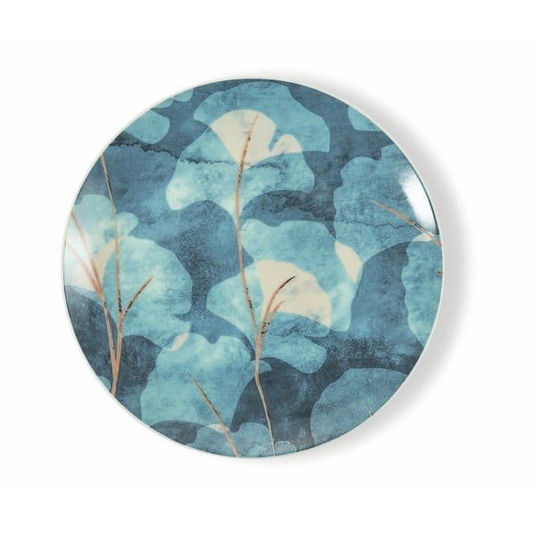 18 daļīgs zila porcelāna un keramikas šķīvju komplekts VDE Tivoli 1996 Dream-image-2