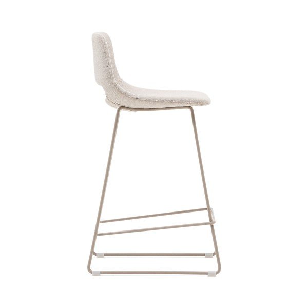 Bēšs bāra krēsls (sēdekļa augstums 65 cm) Zahara – Kave Home-image-2