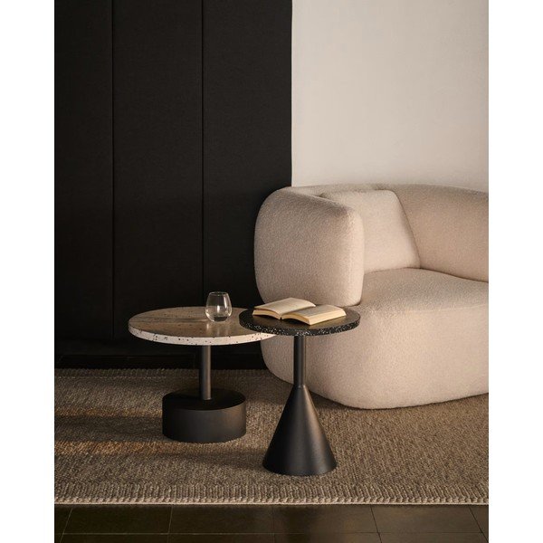 Melns sānu galdiņš Kave Home Melano-image-1