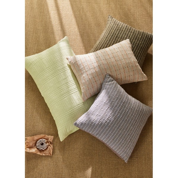 Dekoratīvais spilvens no lina maisījuma 40x60 cm Rhythmic – Hübsch-image-1