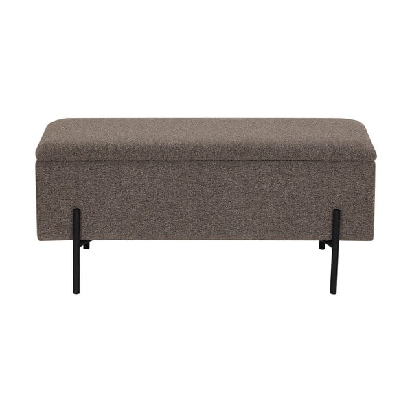 Brūns sols no buklē auduma Watford – House Nordic