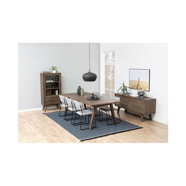 Brūna vitrīna 72x145x36 cm – Actona-image-4