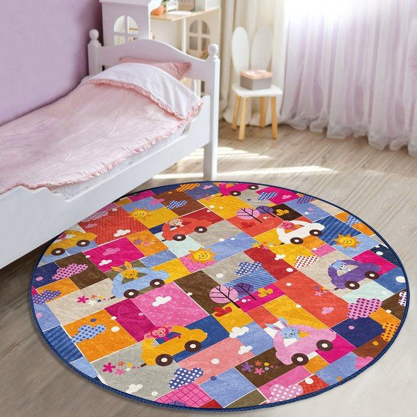 Bērnu paklājs ø 120 cm Comfort – Mila Home-image-1