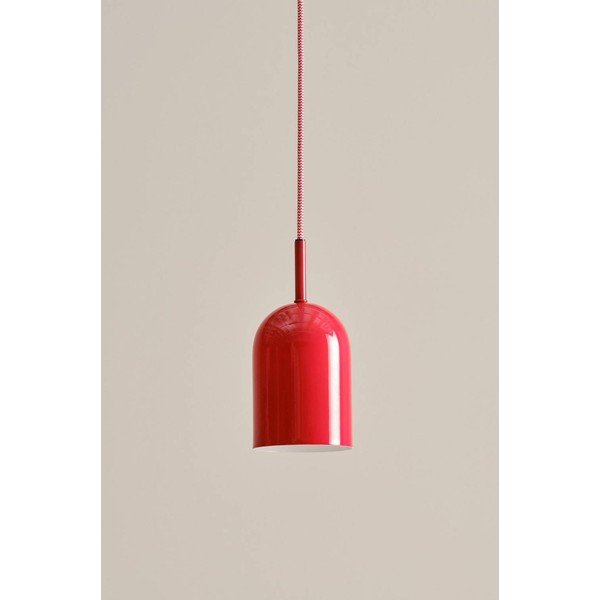 Sarkana metāla piekaramā lampa ø 10 cm Ara – Jotex-image-2