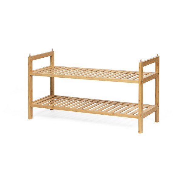 Dabīga toņa bambusa apavu plaukts 69x35x25 cm Noris – Bonami Essentials