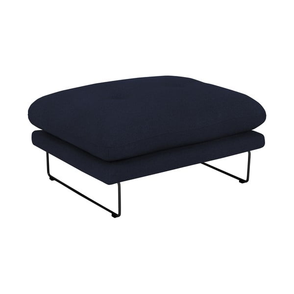 Tumši zils dīvāns Windsor & Co Sofas Comet Ottoman-image-1