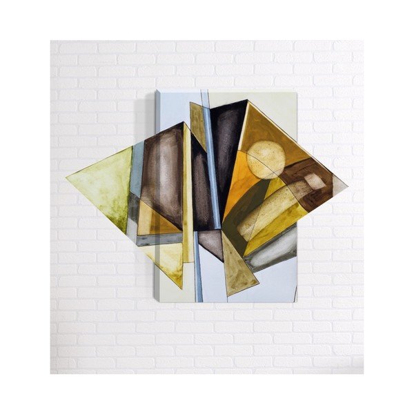 3D sienas glezna Mosticx Abstrakts, 40 x 60 cm