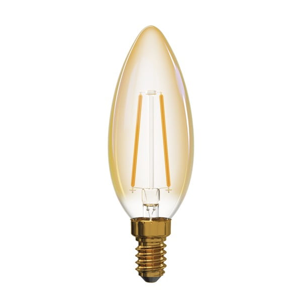 LED spuldze Vintage Candle Warm White, 2,1W E14 - EMOS