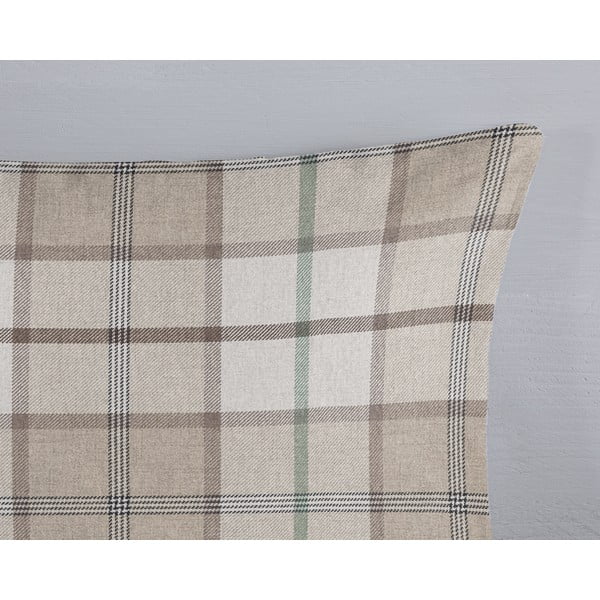 Gaiši brūna vienguļamā flaneļa gultas veļa 140x200 cm Bernardus – Good Morning-image-2