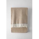 Gaiši brūns pleds ar kokvilnu Euromant Jade, 140 x 160 cm