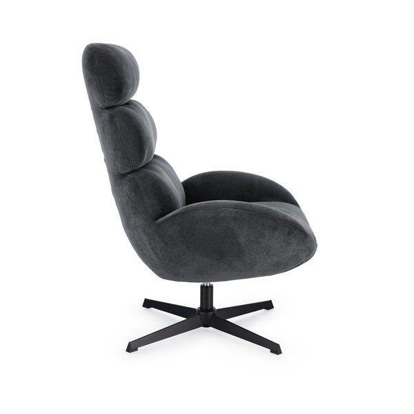 Melns grozāms atpūtas krēsls Violante – Bizzotto-image-3