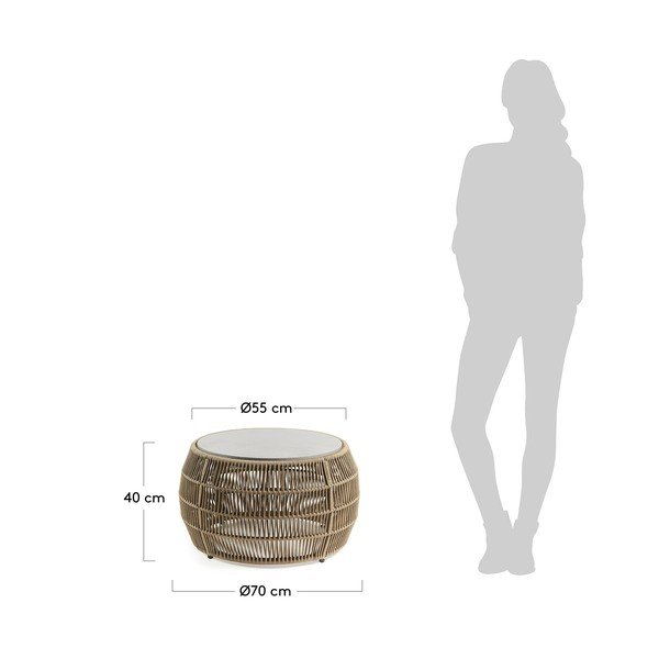 Kafijas galdiņš La Forma Program, Ø 70 cm-image-4