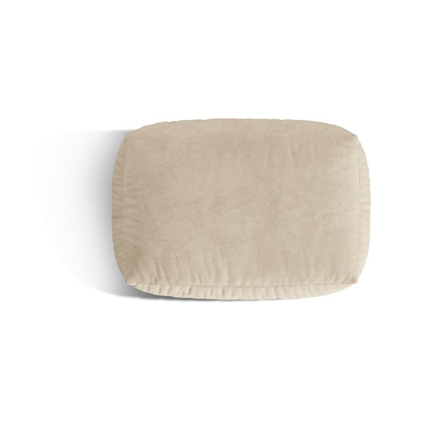 Bēšs samta modulārais kāju soliņš Martina – Micadoni -image-2