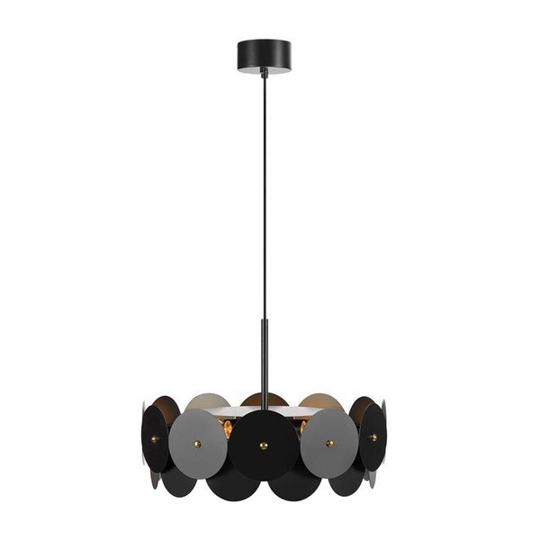 Melna griestu lampa Markslöjd Vegas, ø 53 cm-image-3