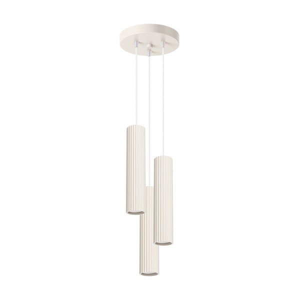 Krēmkrāsas piekaramā lampa ø 19,5 cm Gleam – Nice Lamps