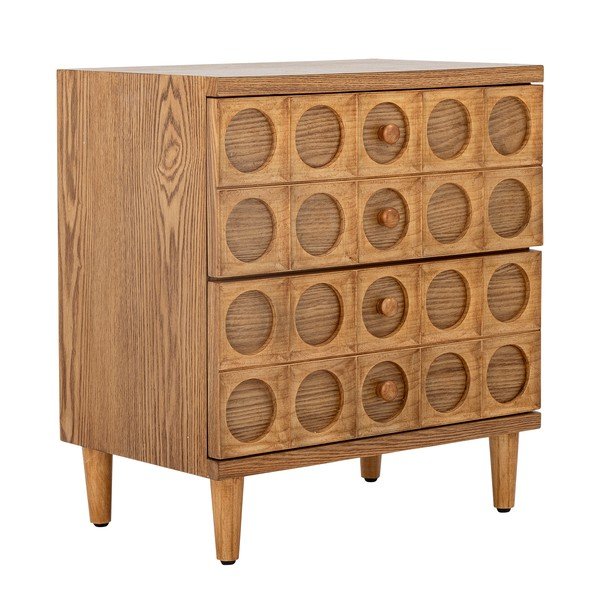 Dabīga toņa kumode ar egles koka imitāciju 56x61x35 cm Vester – Bloomingville-image-3