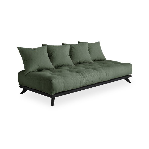 Dīvāns Karup Design Senza Black Olive Green-image-1
