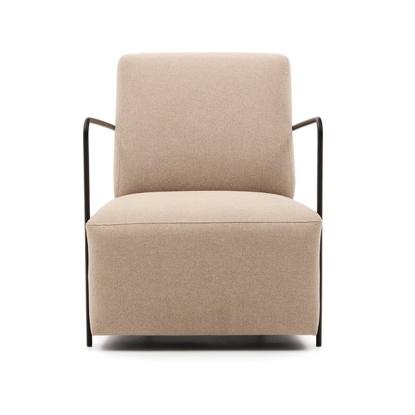 Bēšs atpūtas krēsls Gamer – Kave Home-image-2