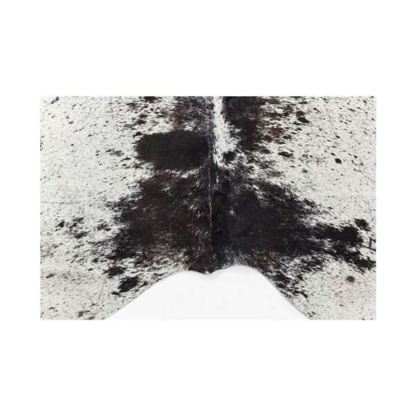 Balts un brūns govs ādas paklājs Kare Design Hide, 190 x 150 cm-image-4