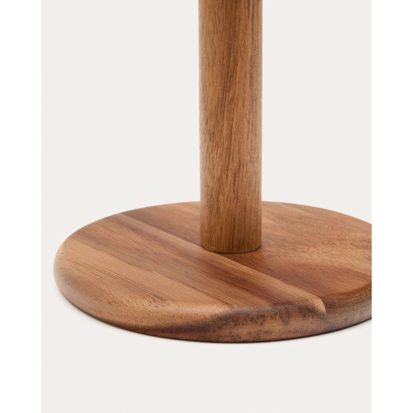Dabīga toņa koka papīra dvieļu statīvs ø 15 cm Nukha – Kave Home-image-2