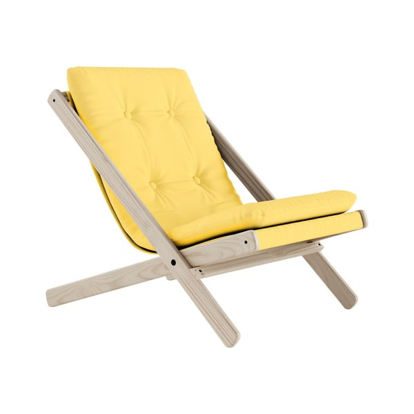 Saliekamais krēsls Karup Design Boogie Raw/Yellow