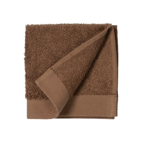 Sarkanbrūns frotē kokvilnas dvielis Södahl Wood, 30 x 30 cm-image-2