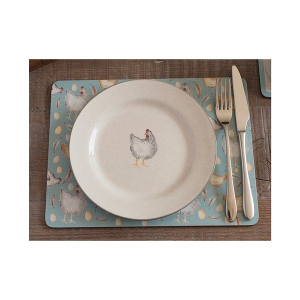 Keramikas deserta šķīvis Creative Tops Grey Hen-image-1