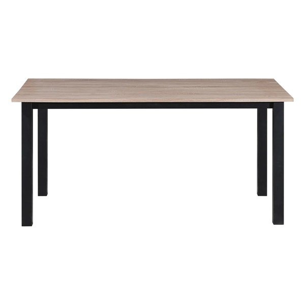 Ēdamgalds ar ozolkoka imitācijas galda virsmu 90x160 cm Durham – Støraa-image-4