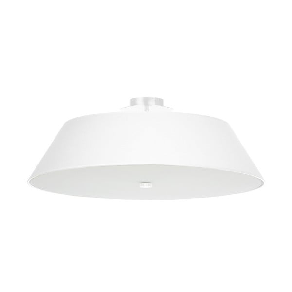 Balta griestu lampa ar stikla abažūru ø 60 cm Hektor – Nice Lamps