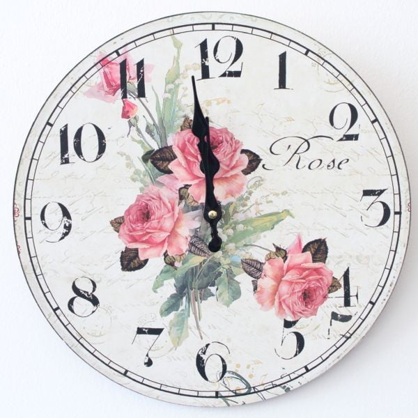 Vintage pulksteņa roze