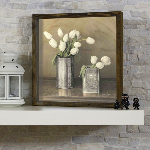 Sienas glezna Tulpes, 34 x 34 cm-image-1