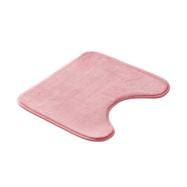 Rozā vannas istabas paklājiņš tualetei 45x45 cm Vitamine – douceur d'intérieur-image-2