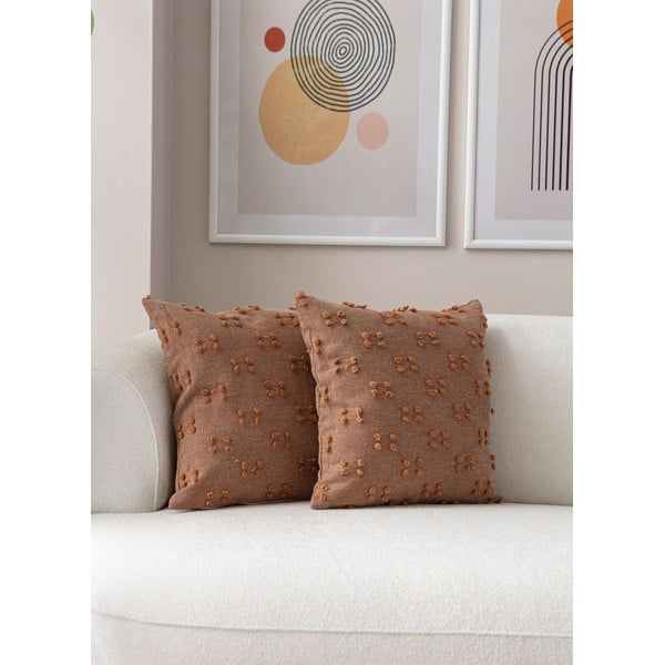 Spilvendrānas (2 gab.) 43x43 cm Tuffet – Mioli Decor-image-3