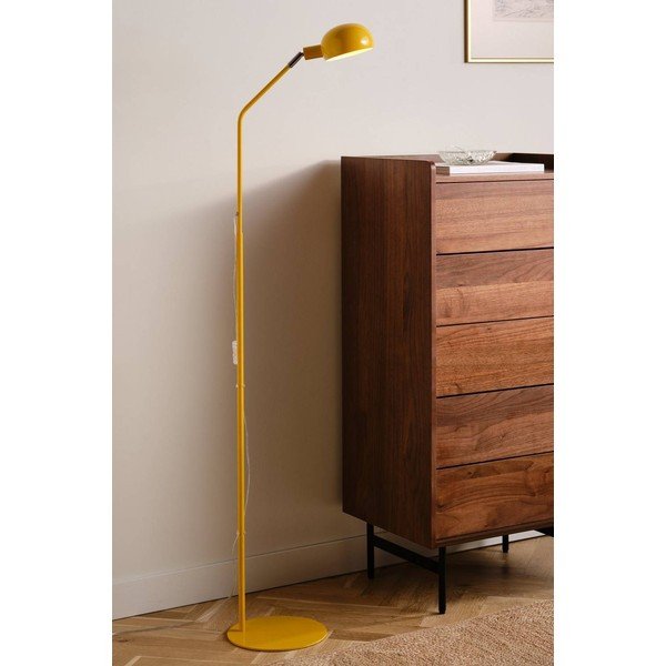 Dzeltena metāla stāvlampa ar saliekamu konstrukciju (augstums 146 cm) Lincon – Jotex-image-1