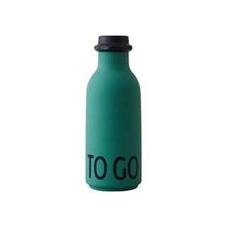 Zaļa ūdens pudele Design Letters To Go, 500 ml