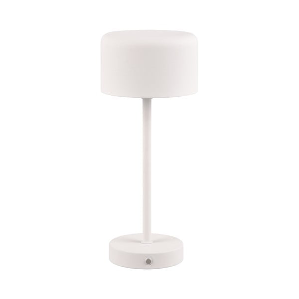 Balta LED galda lampa ar regulējamu spilgtumu (augstums 30 cm) Jeff – Trio